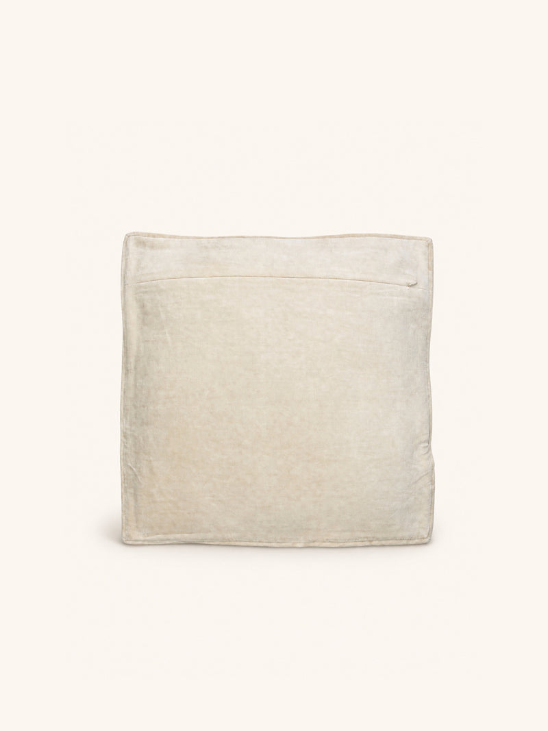 ALPHA OPPOSITES - cushion - linen - L 45 x W 45 cm - green