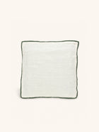 ALPHA OPPOSITES - cushion - linen - L 45 x W 45 cm - green