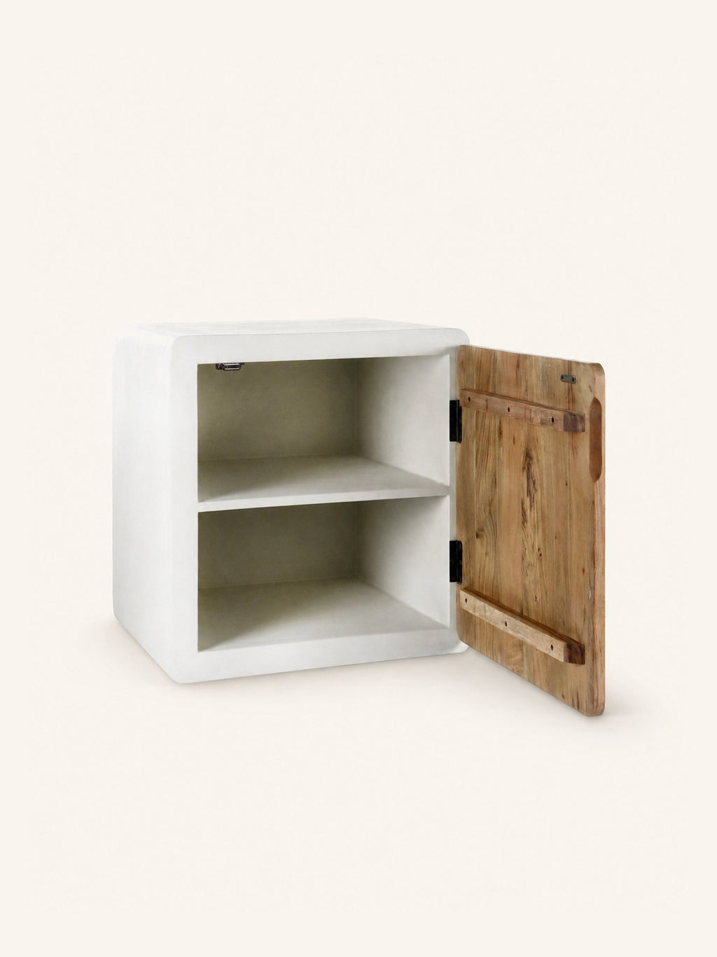 VERONA - rek 1 deur - kalkpleister - L 60 x W 50 x H 60 cm - gebroken wit