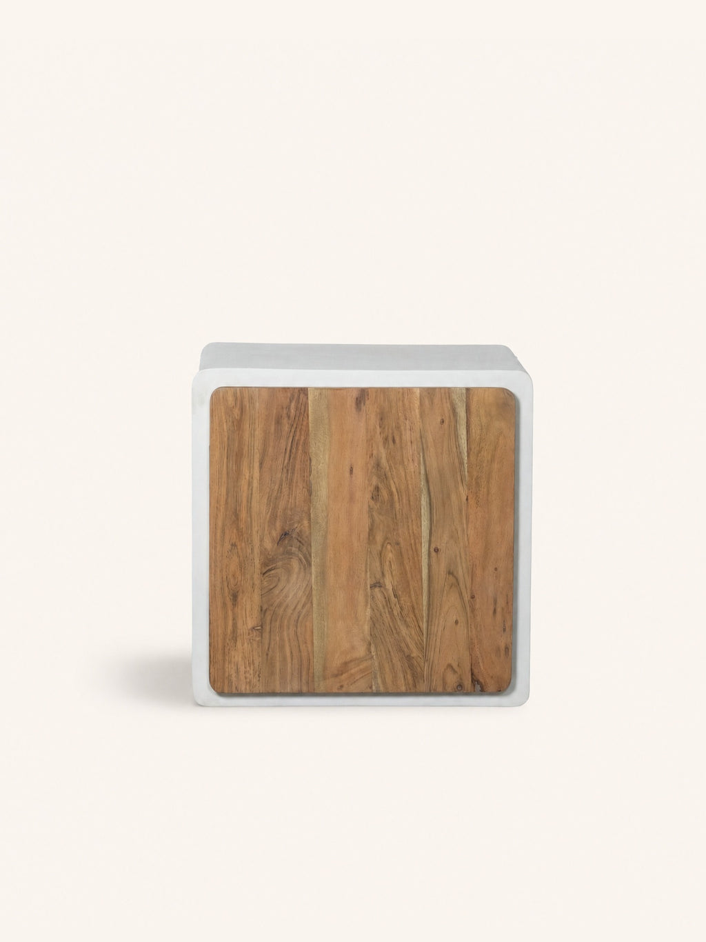 VERONA - rek 1 deur - kalkpleister - L 60 x W 50 x H 60 cm - gebroken wit