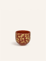 Rood – ROMANCE - Becher 12CL - Porzellan - DIA 7 x H 6 cm - Paprika