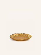 ROMANCE - dessertbord - porselein - DIA 20,3 x H 2 cm - safraan