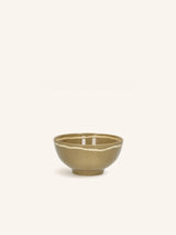 Groen – ROMANCE - cuenco para sopa - porcelana - DIA 15 x H 7 cm - comino