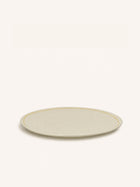 ROMANCE - assiette plate - porcelaine - DIA 26,5 x H 2,5 cm - latte
