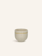 ROMANCE - Becher 12 CL - Porzellan - DIA 7 x H 6 cm - Latte