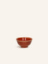 ROMANCE - ontbijtkom - porselein - DIA 11,5 x H 6 cm - paprika