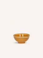 ROMANCE - cuenco para sopa - porcelana - DIA 15 x H 7 cm - azafrán