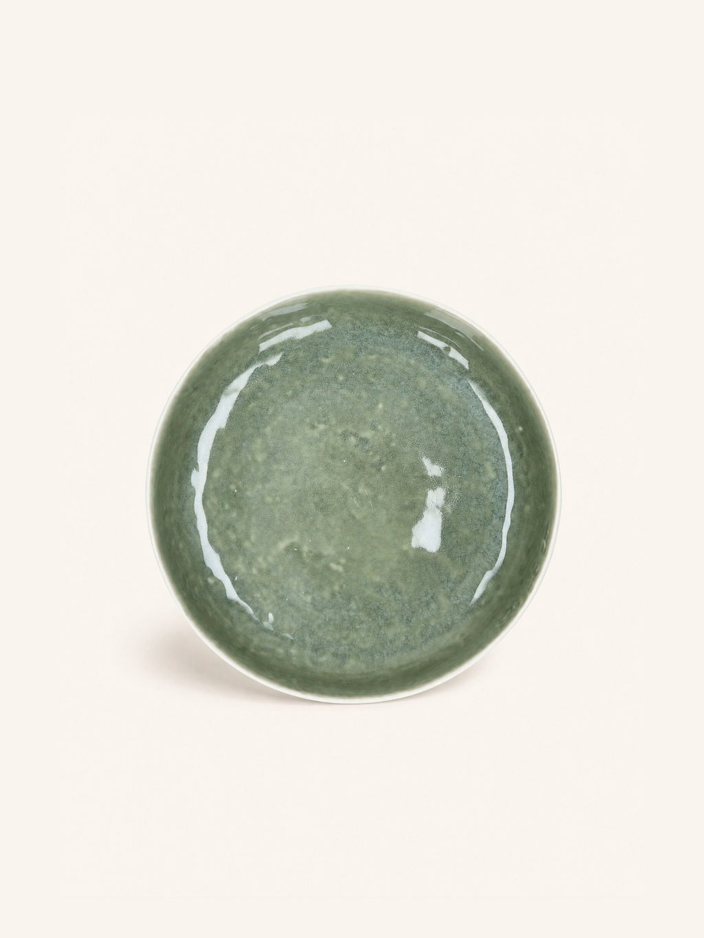 SPIRO - tiefer Teller - Porzellan - DIA 24 x H 5,5 cm - Celadon