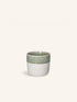 SPIRO - taza 16 CL - porcelana - DIA 7 x H 6,5 cm - celadón