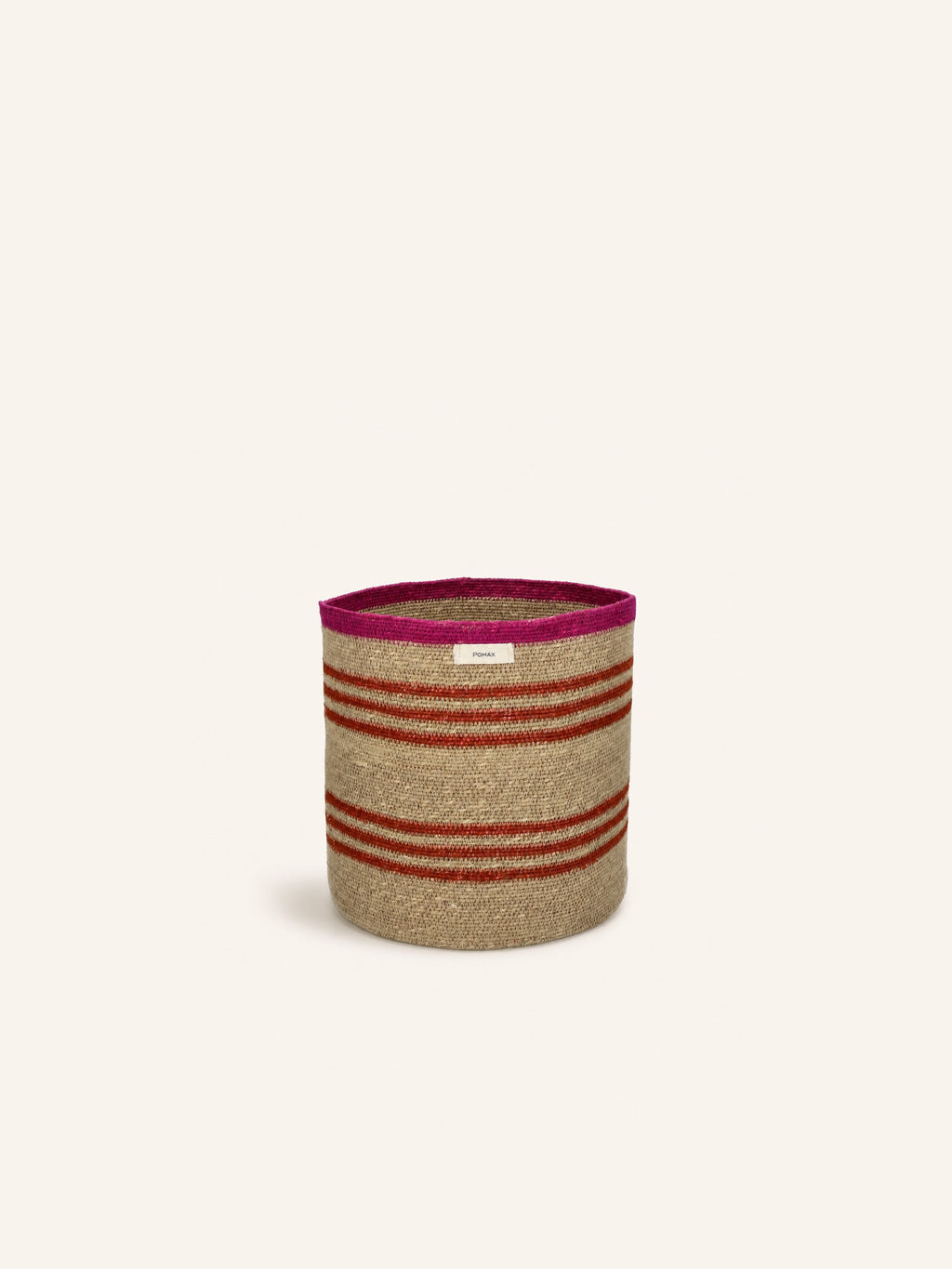 MARE - set/3 baskets - seagrass - DIA 25 x H 25 / DIA 31 x H 31 / DIA 36 x H 35 cm - multicolored