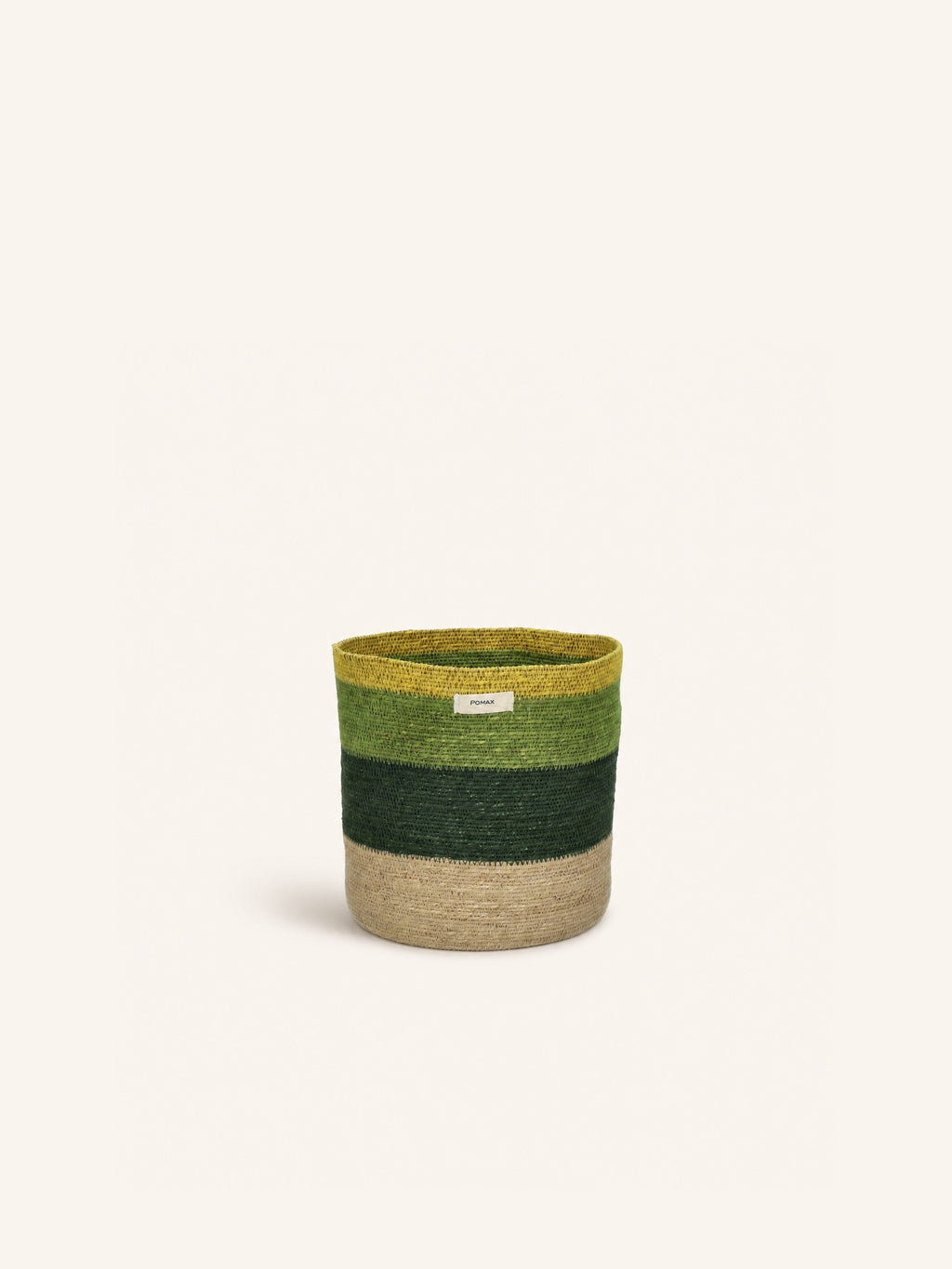 MARE - set/3 baskets - seagrass - DIA 25 x H 25 / DIA 31 x H 31 / DIA 36 x H 35 cm - multicolored