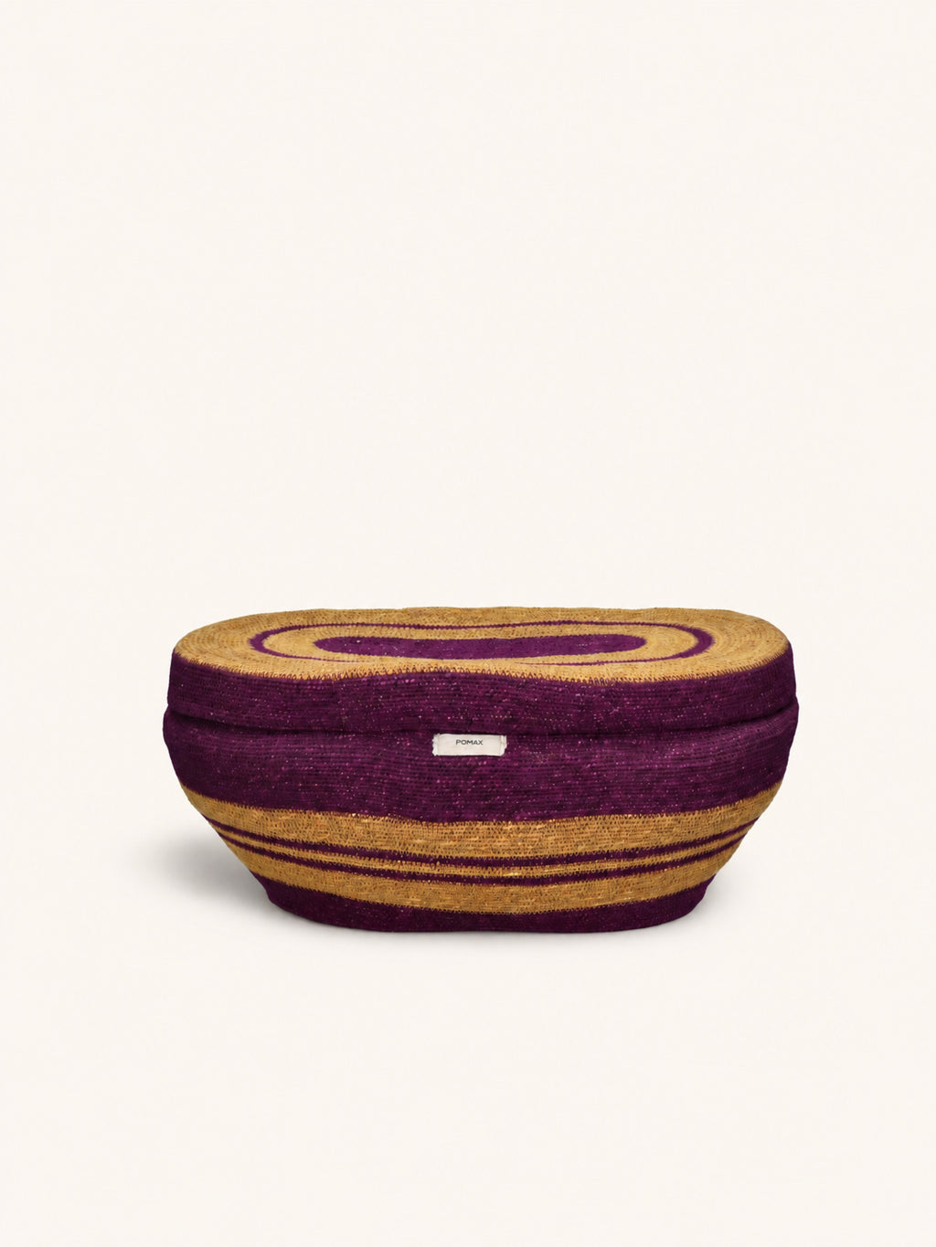 MARE - set/3 manden - zeegras - L 31/44/52 x W 22/29/36 x H 13/23/24 cm - veelkleurig
