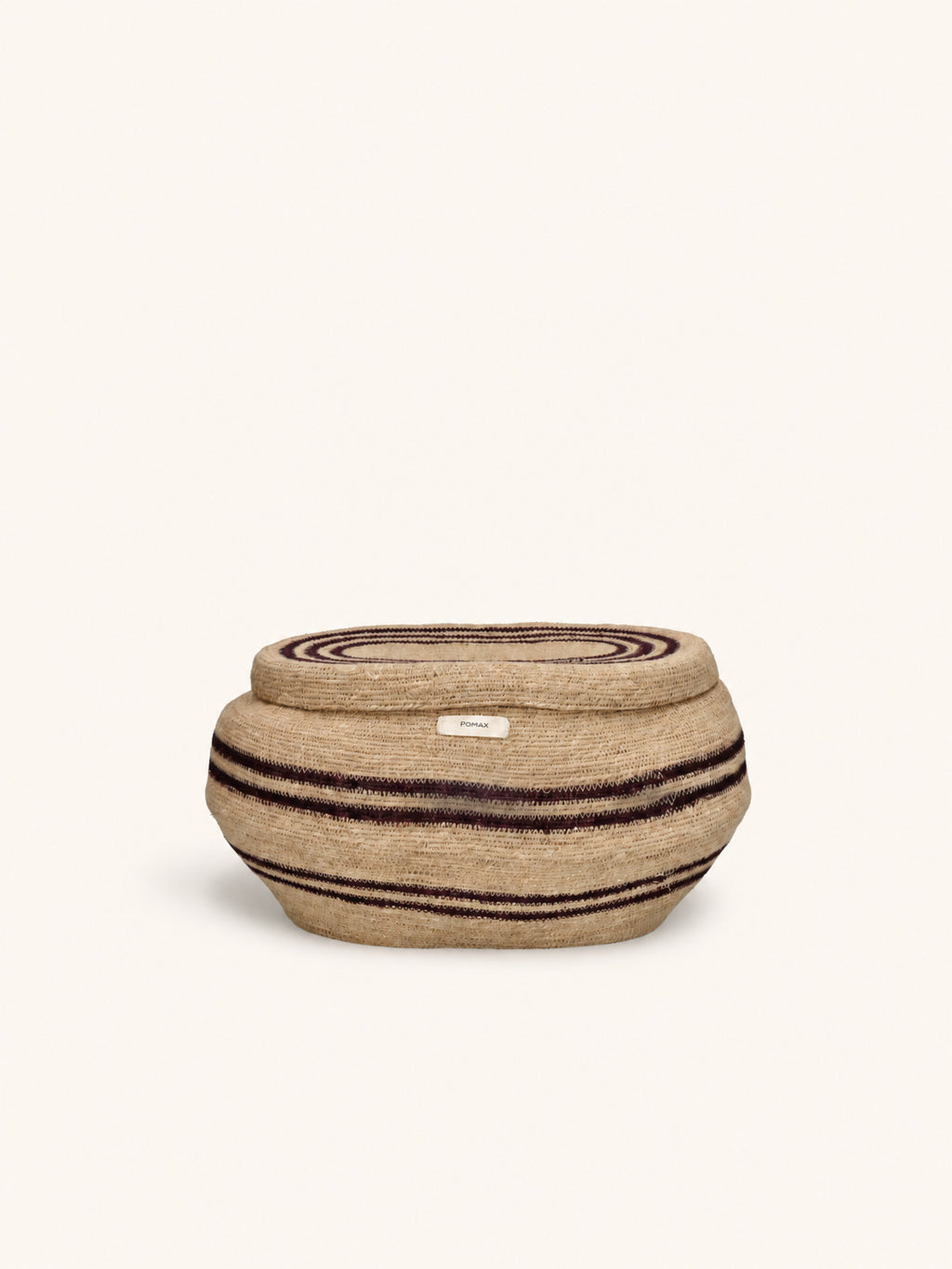 MARE - set/3 manden - zeegras - L 31/44/52 x W 22/29/36 x H 13/23/24 cm - veelkleurig