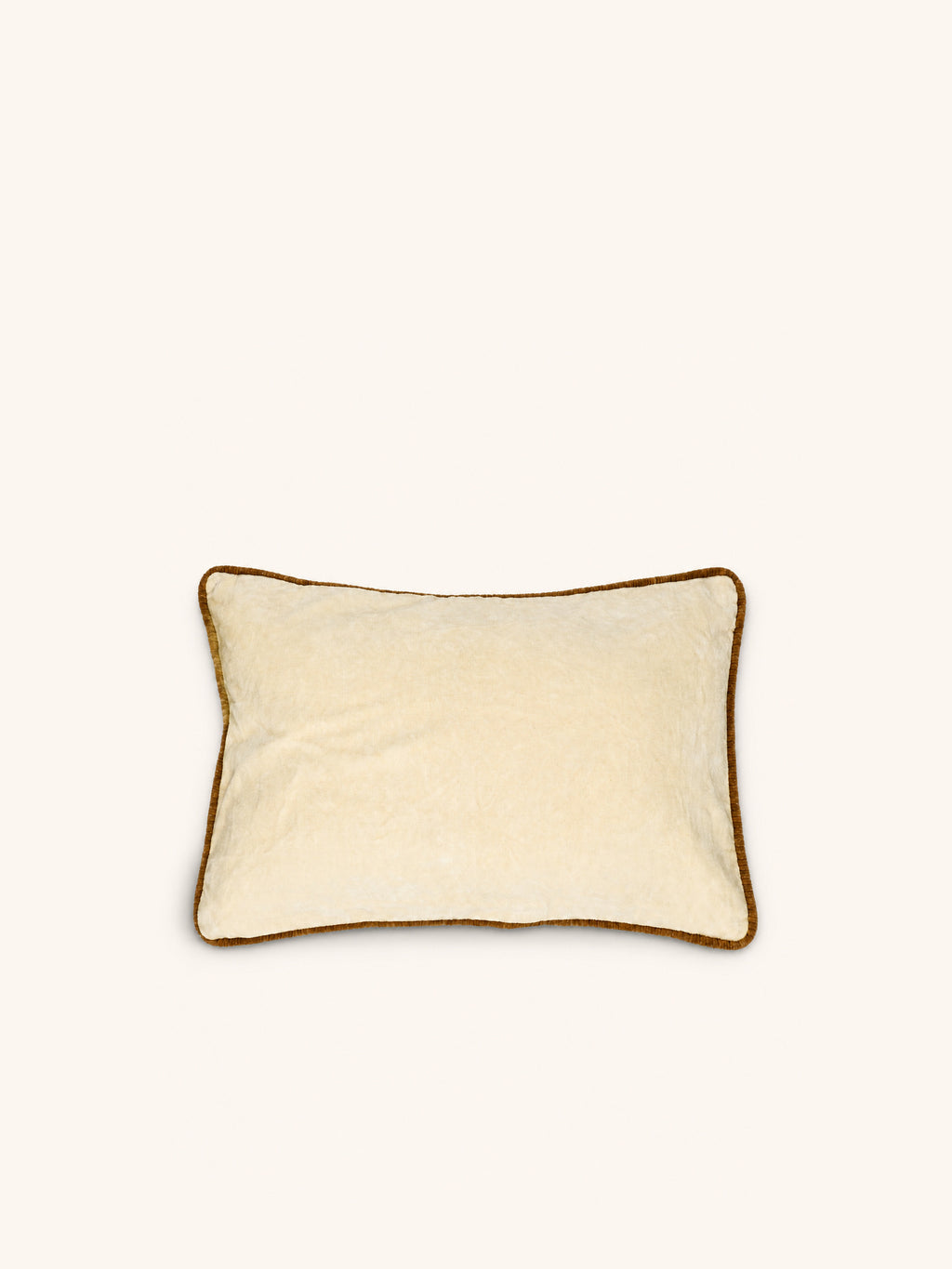 PIONI - Kissen - Baumwolle - L 50 x W 30 cm - Elfenbein