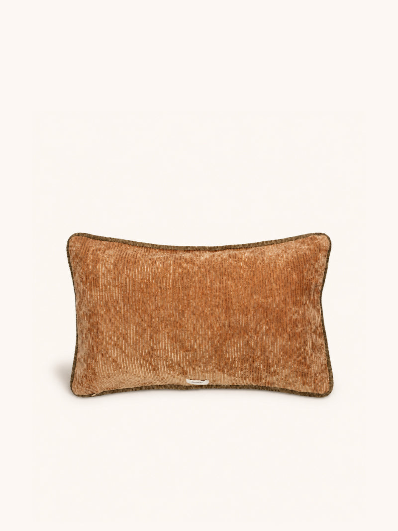 PIONI - cuscino - cotone - L 50 x W 30 cm - avorio