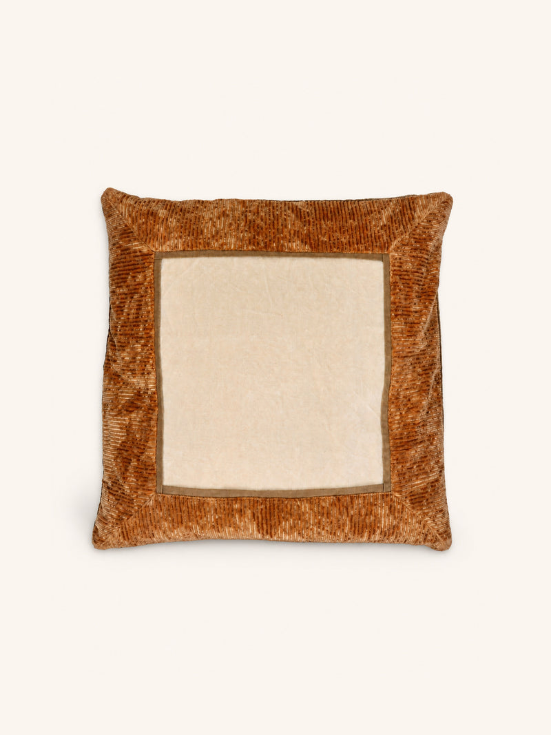 PIONI - cuscino - cotone - L 50 x W 50 cm - avorio