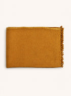 MERINO - throw - merino wool - L 220 x W 150 cm - curry