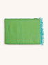 MERINO - plaid - merino wol - L 220 x W 150 cm - aqua