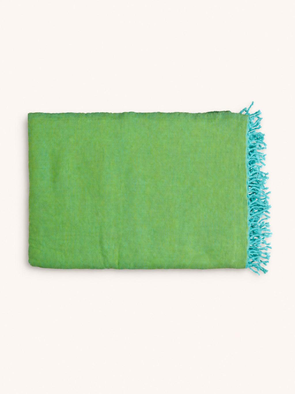 MERINO - throw - merino wool - L 220 x W 150 cm - aqua