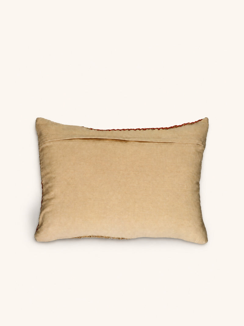 AYALA - kussen - katoen - L 60 x W 40 cm - beige