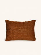 AYALA - kussen - katoen - L 60 x W 40 cm - kaneel