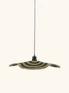 KORIKO - lámpara colgante - hierba moonj - L 75 x W 65 x H 7 cm - verde