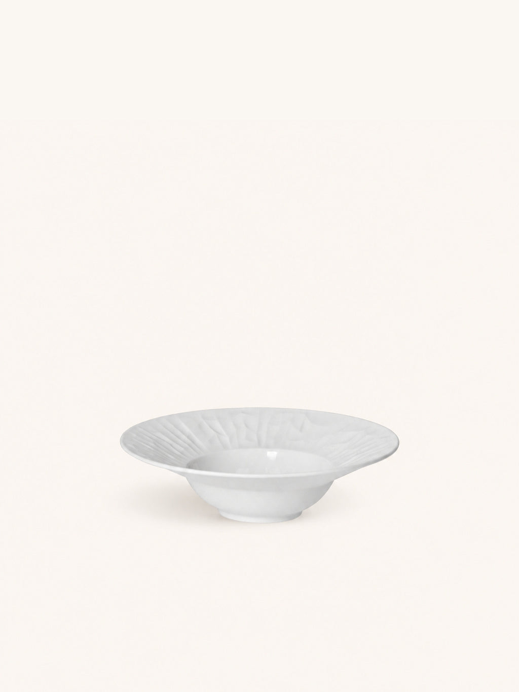 LEGGERO - tiefer Teller - Porzellan - DIA 19 x H 5,4 cm - weiß