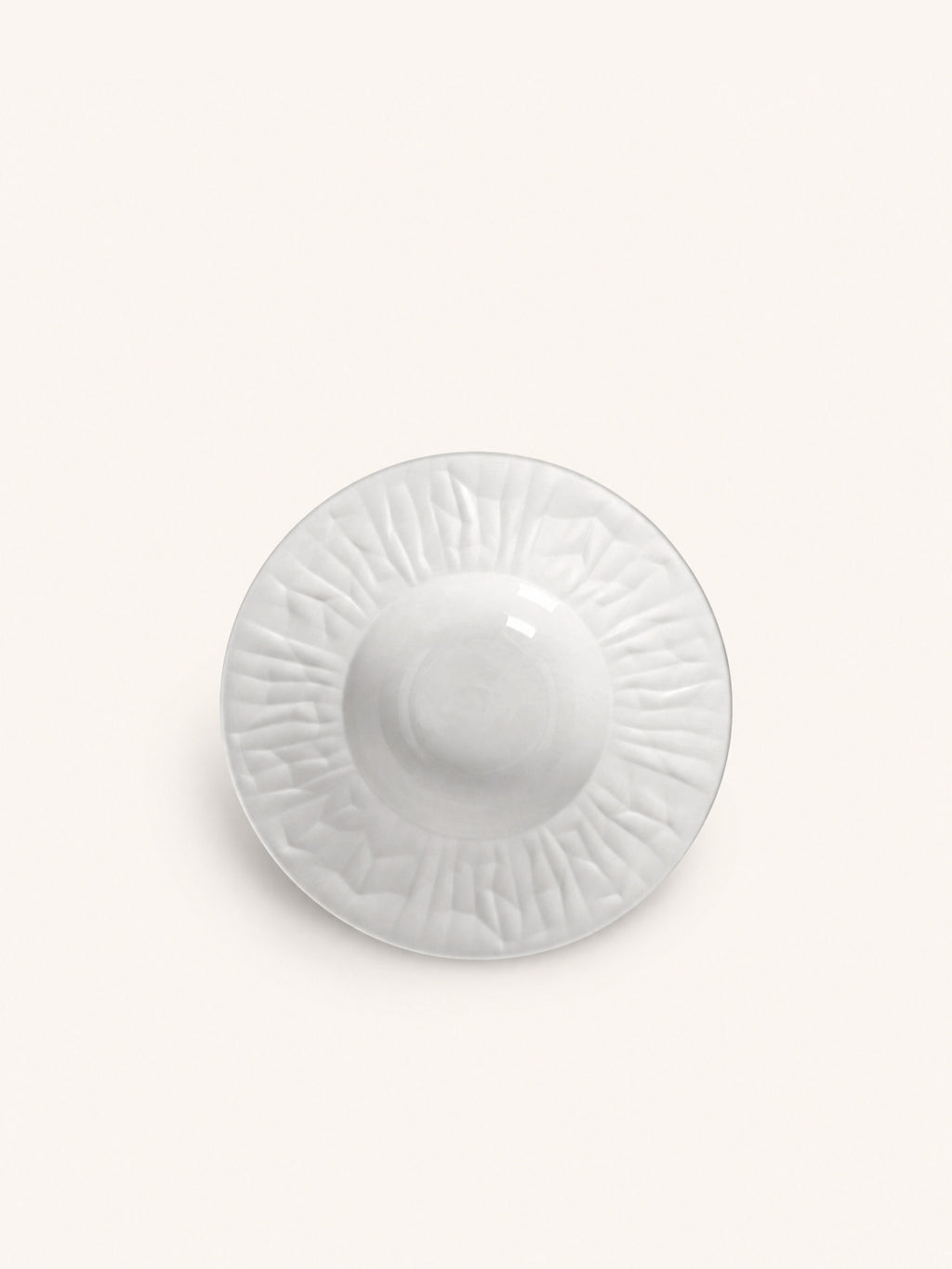 LEGGERO - tiefer Teller - Porzellan - DIA 19 x H 5,4 cm - weiß