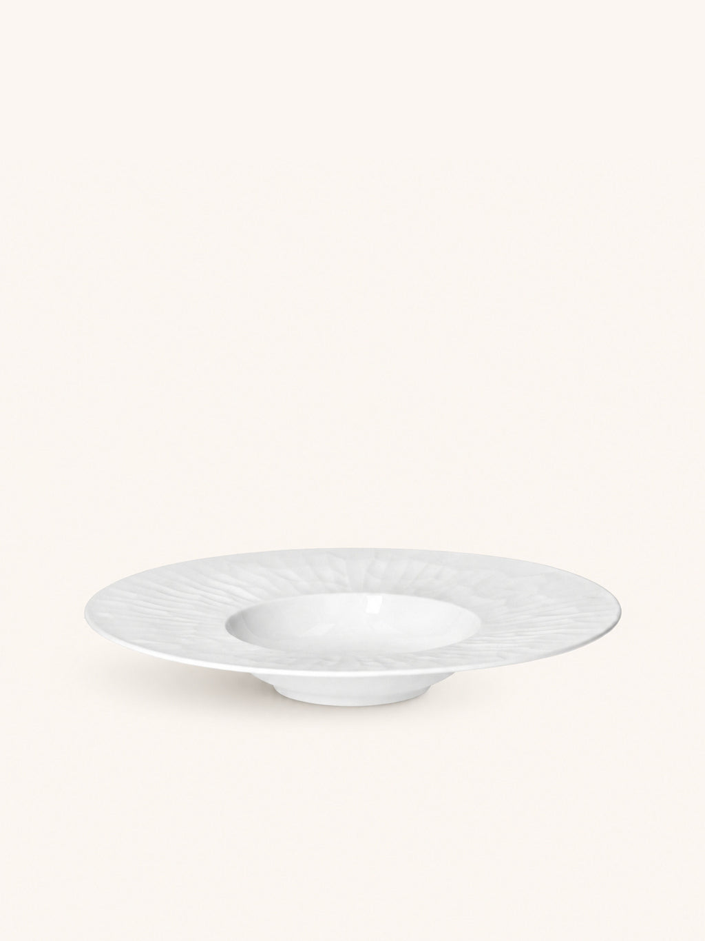 LEGGERO - assiette creuse - porcelaine - DIA 28 x H 4,8 cm - blanc