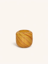 Geel – WAVES - portavelas - vidrio - DIA 8,5 x H 8,5 cm - amarillo
