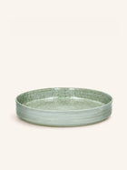 EPICES - deep plate - porcelain - DIA 27 x H 4,3 cm - dark green