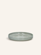 EPICES - assiette à petit-déjeuner - porcelaine - DIA 21 x H 2,4 cm - vert foncé