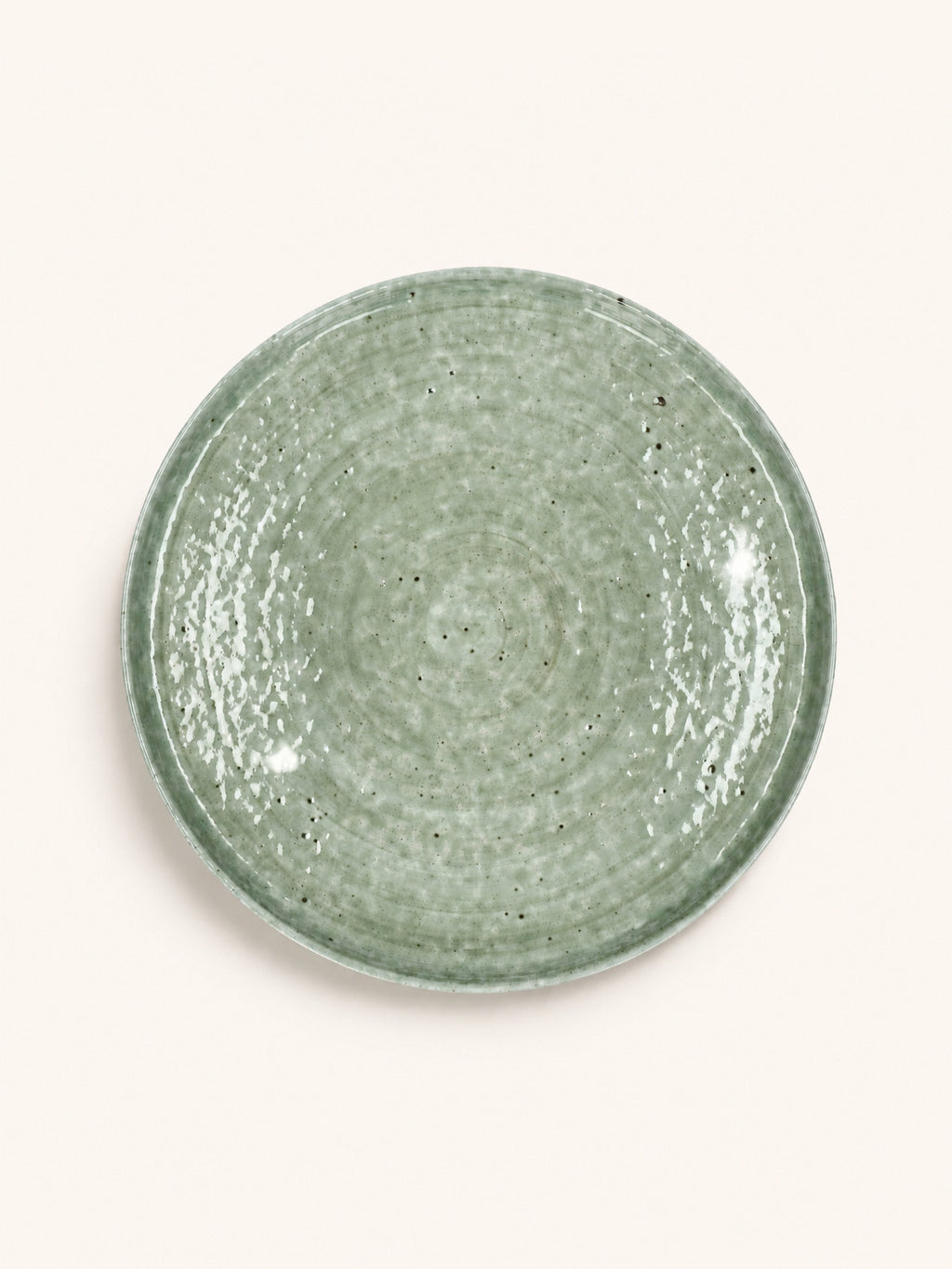 EPICES - dinner plate - porcelain - DIA 27 x H 2,6 cm - dark green
