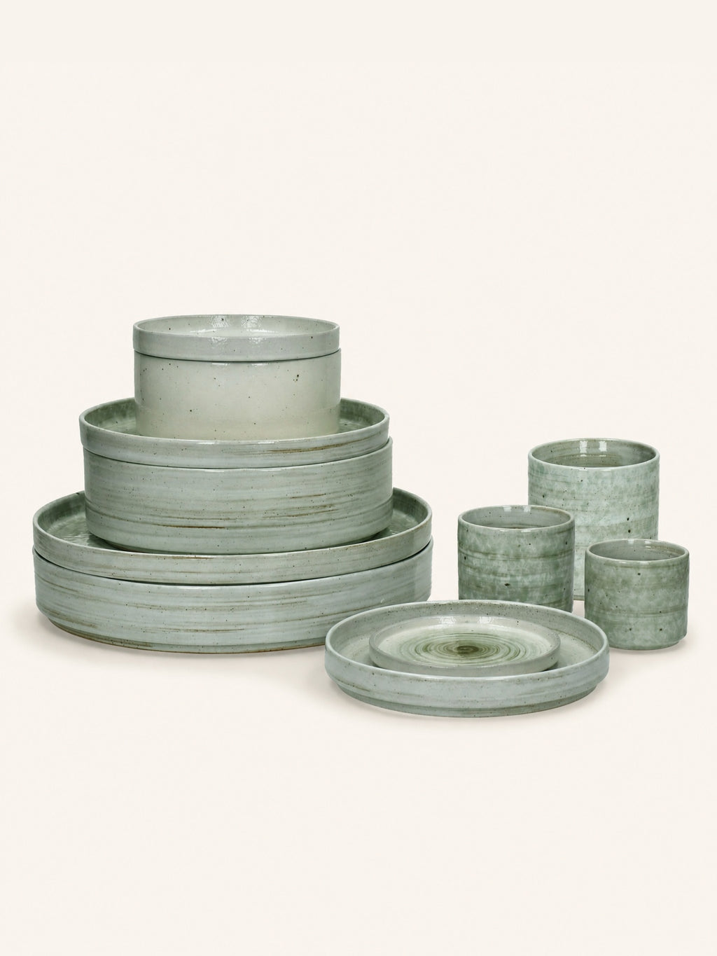 EPICES - Cup S - 20 CL - porcelain - DIA 7,6 x H 6,8 cm - dark green