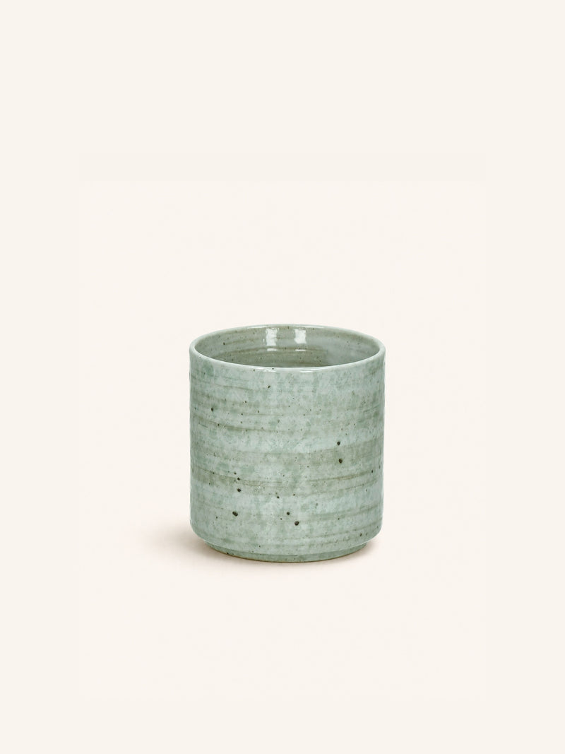 EPICES - Beker L - 32 CL - porselein - DIA 8,5 x H 10 cm - donkergroen