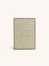 TELAIO - wanddecoratie - wol - L 102 x W 4,5 x H 72 cm - gebroken wit