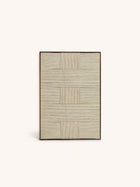 TELAIO - wanddecoratie - wol - L 102 x W 4,5 x H 72 cm - gebroken wit