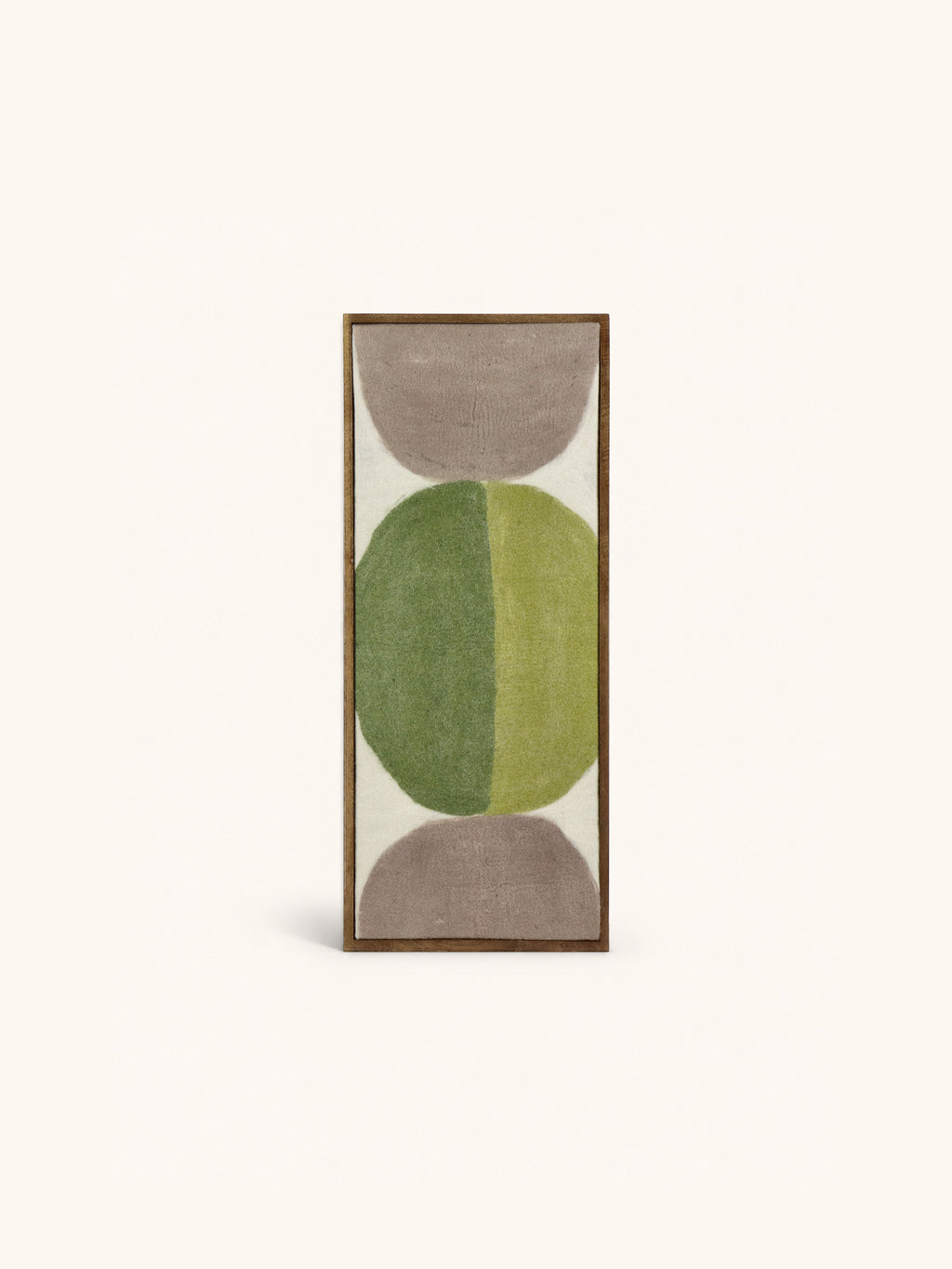 WOOLY - decorazione da parete - legno di mango - L 107 x W 46 x H 6,5 cm - mix di colori