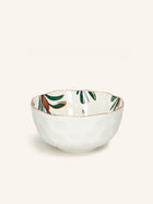 MYKONOS - Salatschüssel - Porzellan - DIA 24 x H 11,5 cm - grün