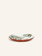 MYKONOS - assiette à dessert - porcelaine - DIA 20,3 x H 2 cm - vert