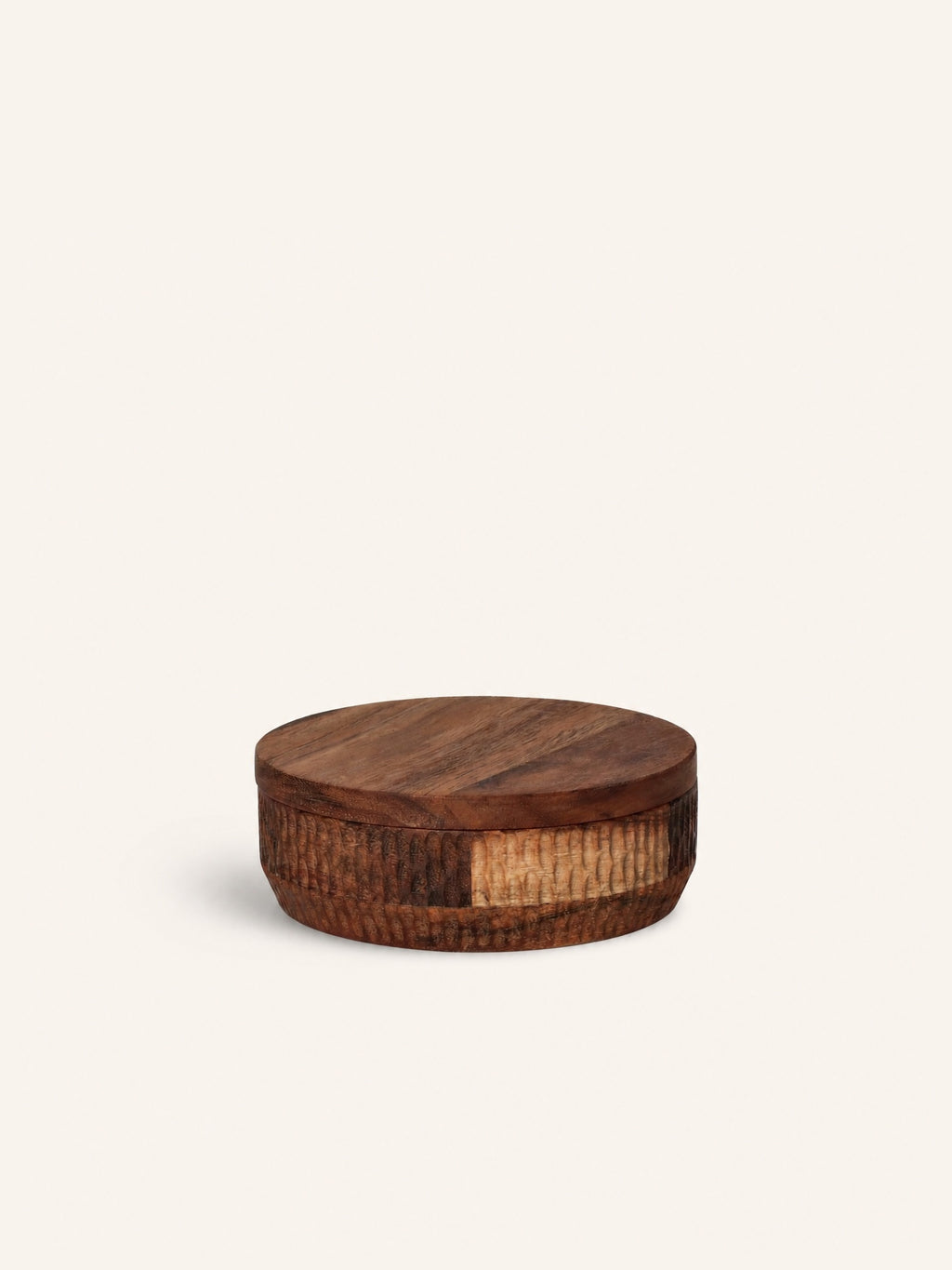 HOMMAGE - bowl - acacia wood - DIA 14 x H 5 cm - walnut