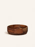 HOMMAGE - bowl - acacia wood - DIA 17 x H 5 cm - walnut