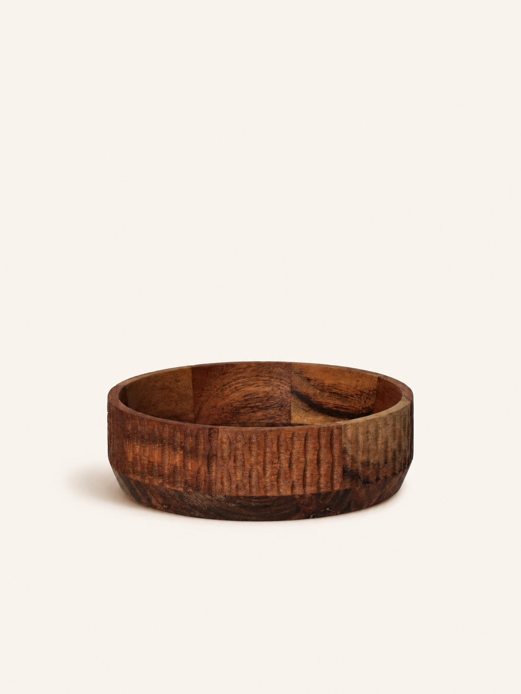 HOMMAGE - bowl - acacia wood - DIA 17 x H 5 cm - walnut
