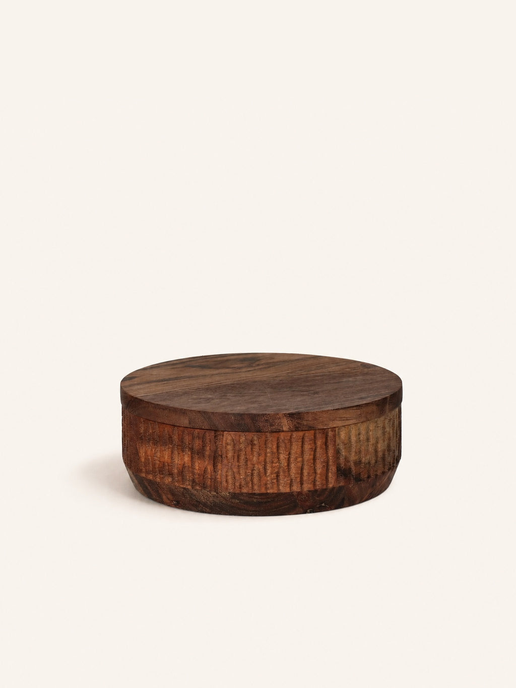 HOMMAGE - bowl - acacia wood - DIA 17 x H 5 cm - walnut