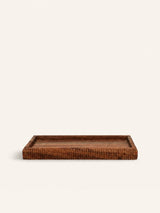 Bruin – HOMMAGE - tray - acacia wood - L 28 x W 20 x H 2,5 cm - walnut