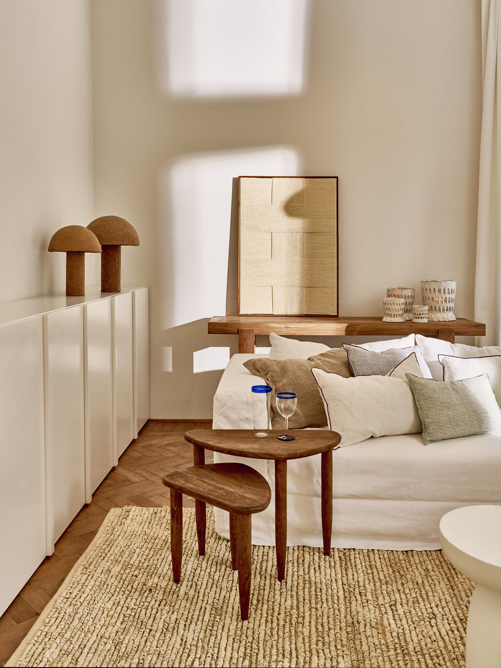 CARTE BLANCHE - cushion - linen - L 60 x W 40 cm - brown