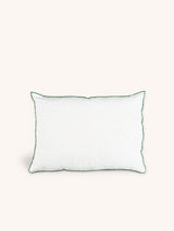 Groen – CARTE BLANCHE - Kissen - Leinen - L 60 x W 40 cm - grün