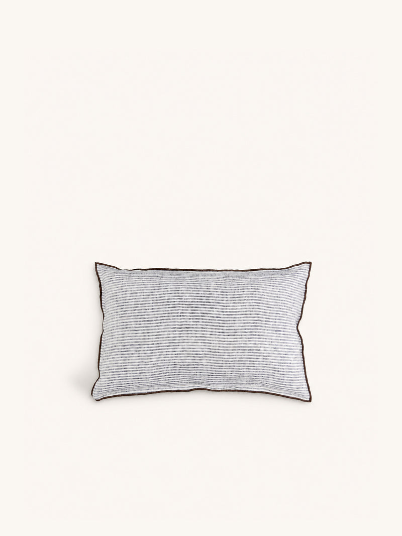 CIRQUE MAGIQUE - cojín - lino - L 50 x W 30 cm - azul