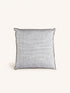 CIRQUE MAGIQUE - kussen - linnen - L 50 x W 50 cm - blauw