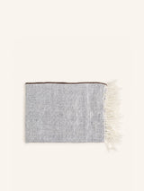 Blauw – CIRQUE MAGIQUE - plaid / tovaglia - lino - L 170 x W 130 cm - blu